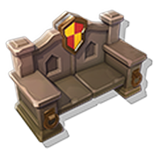 Luxurious Stone Bench