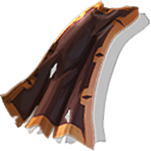Decorative Undead Leather Cape