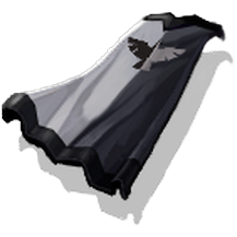 Decorative Morgana Platemail Cape