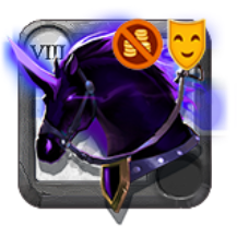 Riding Horse Skin: Amethyst Unicorn